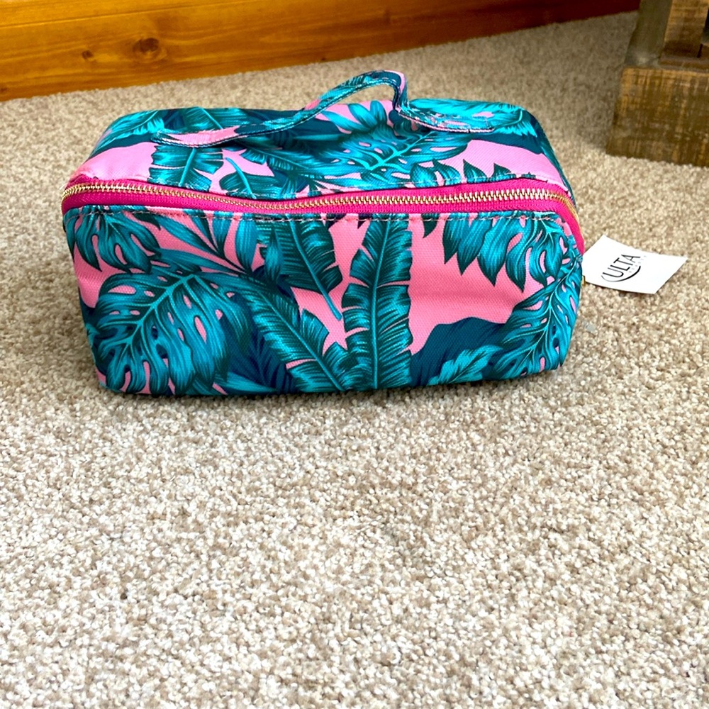 Ulta Tropical Hawaiian Zipper Makeup Bag